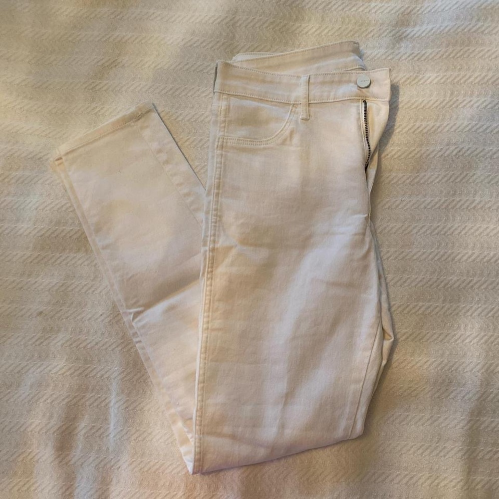 White jeans made in Bangladesh